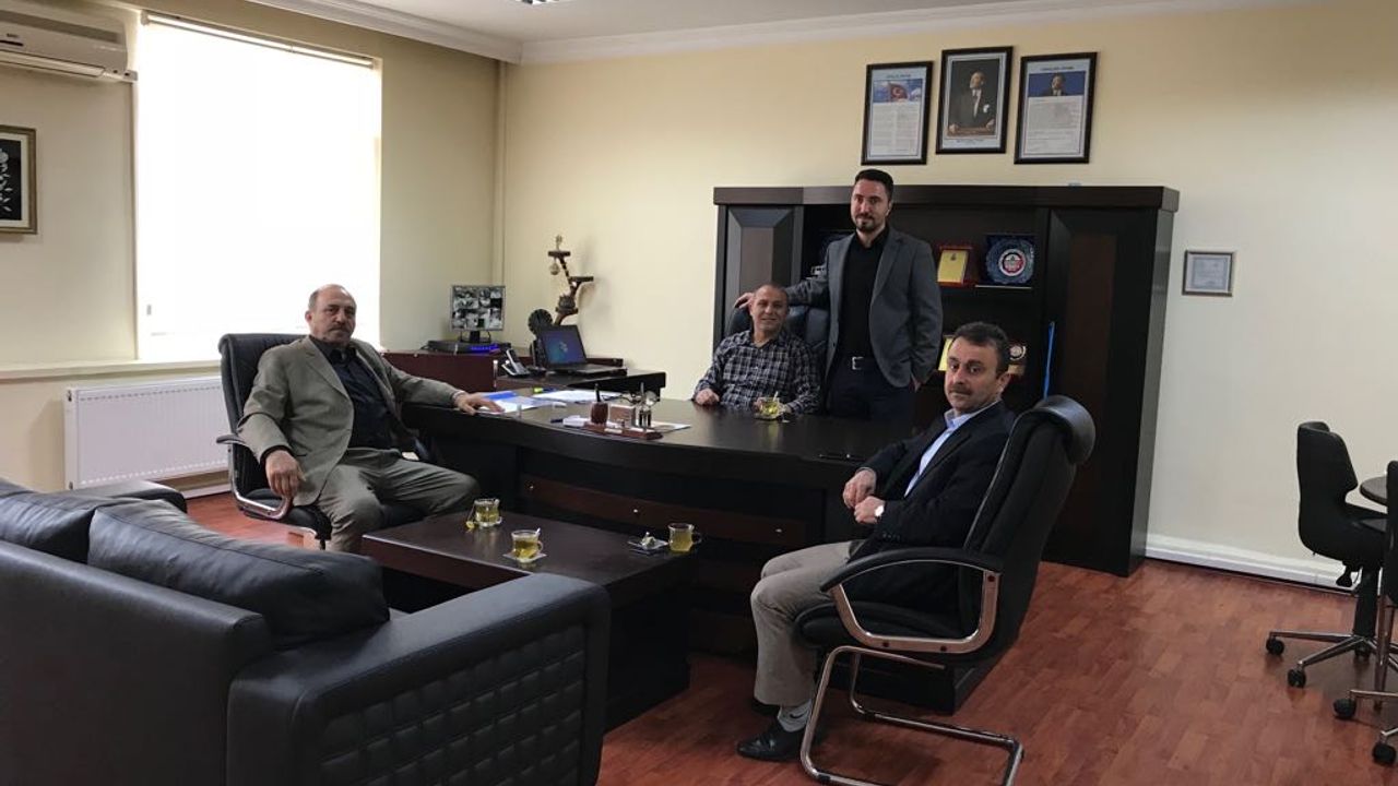 İSTEMO,  Küçükçekmece Mesleki Eğitim Müdürü Demir'i Makamında Ziyaret Etti