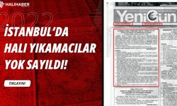 İstanbul'da Halı Yıkamacılar Yok Sayıldı!