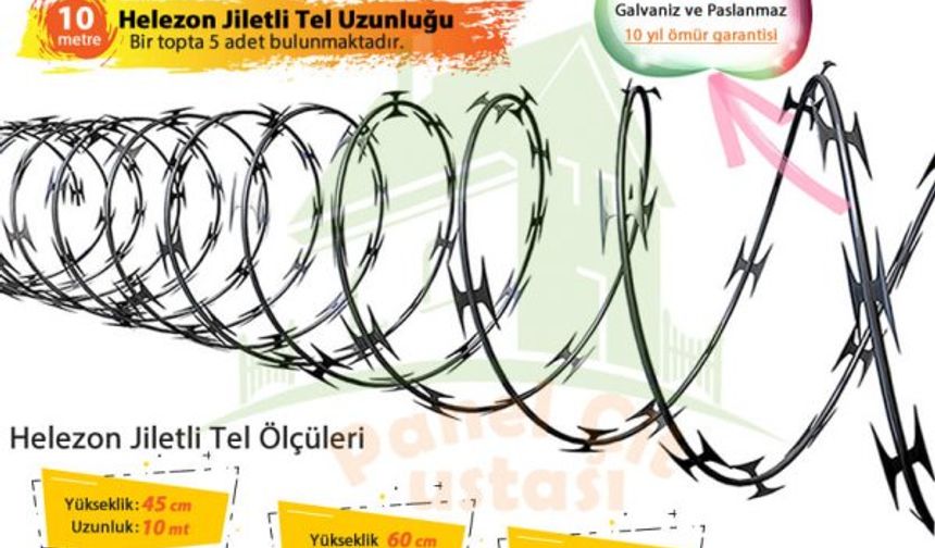 Tel örgü ve Tel çit Fiyatları Ankara