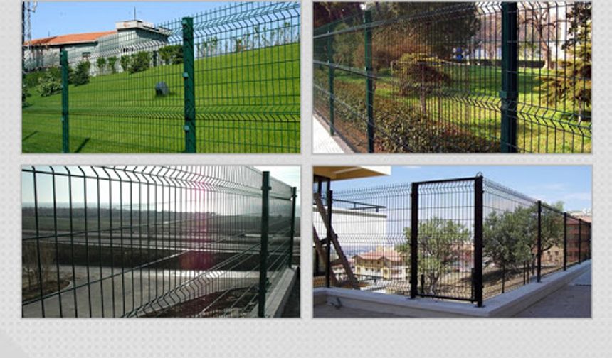 Panel çit - Tel çit - Tel örgü - Jiletli tel